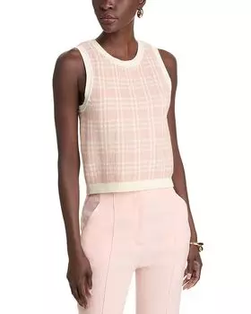 Вязаный топ Jerrel Veronica Beard, белый