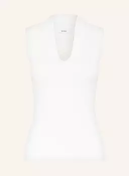 Вязаный топ кимми Reiss, белый