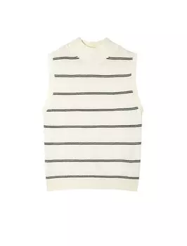 Вязаный топ Koton Knitted Top, черный
