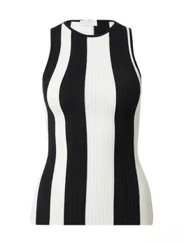 Вязаный топ LeGer by Lena Gercke Knitted Top Fatma, черный