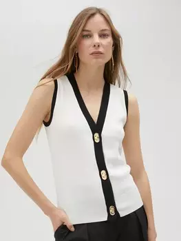 Вязаный топ Lola Casademunt, белый