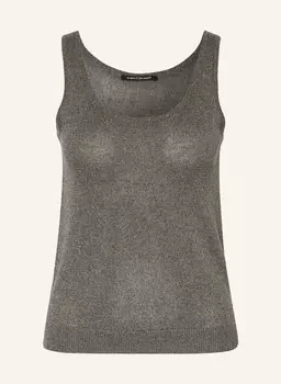 Вязаный топ Luisa Cerano, коричневый