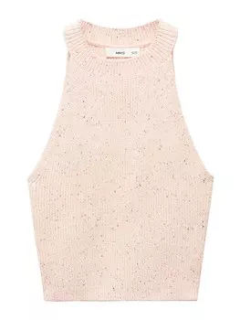 Вязаный топ Mango CUBA, розовый