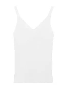 Вязаный топ MANGO GYM, экрю