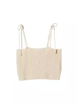 Вязаный топ MANGO, китт