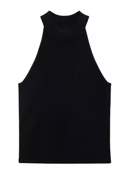 Вязаный топ MANGO SEYMOUR, черный