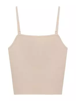 Вязаный топ MANGO TAMARIZ, розовый