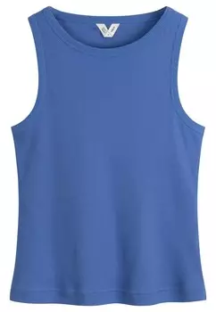 Вязаный топ MELA DRISNA, синий