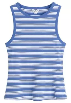 Вязаный топ MELA DRISNA, синий