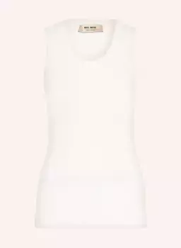 Вязаный топ ммрелена Mos Mosh, экрю