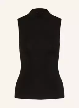 Вязаный топ Mrs & Hugs, черный