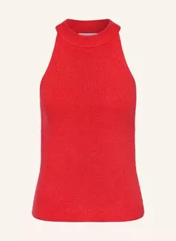 Вязаный топ мщсага Msch Copenhagen, красный