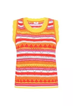 Вязаный топ MYMO, разноцветный