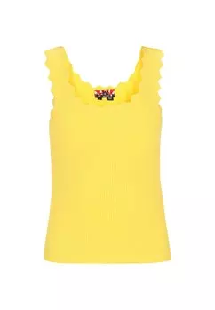 Вязаный топ MYMO, желтый