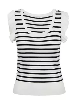 Вязаный топ Orsay, белый