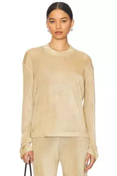 Вязаный топ с металлическим блеском Hana Ser.O.Ya, gold