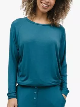 Вязаный топ с напуском с длинными рукавами Cyberjammies