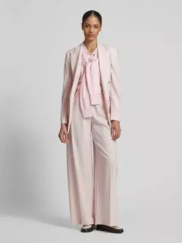 Вязаный топ с воротником-поло LeGer by Lena Gercke, розовый