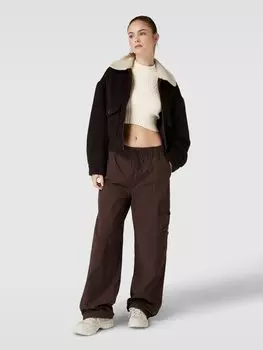 Вязаный топ с воротником-стойкой модель «Линара» EDITED, экрю