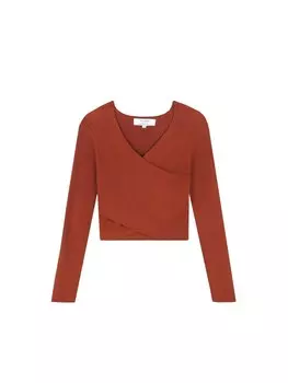 Вязаный топ Scalpers, красный