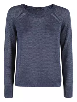 Вязаный топ Seventy, синий