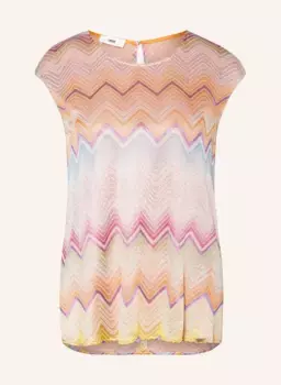 Вязаный топ ситулп Cinque, синий