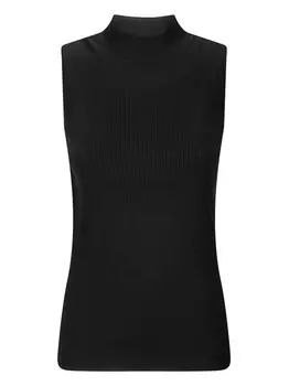 Вязаный топ Stefano Mortari, черный