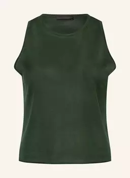 Вязаный топ Валли Drykorn, зеленый