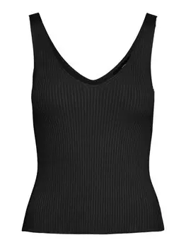 Вязаный топ VERO MODA Knitted Top VMGlory, черный