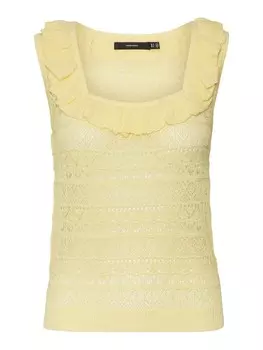 Вязаный топ VERO MODA Mikia, цвет Limone