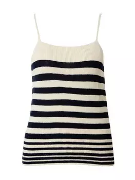 Вязаный топ VERO MODA NEWLEXSUN, бежевый