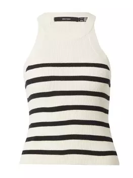 Вязаный топ VERO MODA VMSABA, бежевый