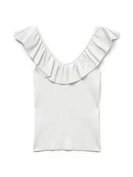 Вязаный топ VERO MODA VMSilje, цвет Egg shell