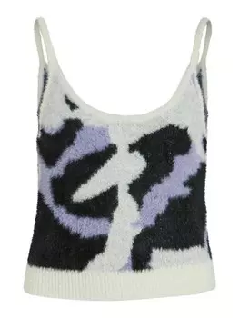 Вязаный топ VILA, белый