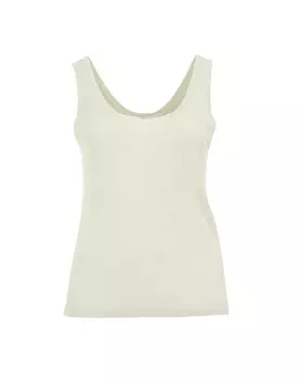 Вязаный топ WE Fashion, белый