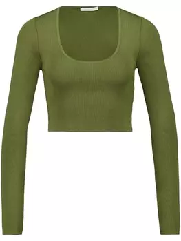 Вязаный топ Wylie ZIMMERMANN, зеленый