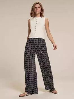 Вязаный укороченный жилет Mint Velvet, цвет White Ivory