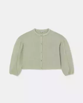 Вязаный жакет для девочки Coconut El Corte Ingls, зеленый