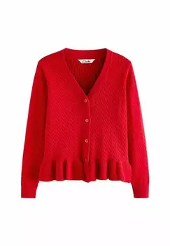 Вязаный жакет REGULAR FIT Clarks, красный