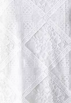 Вязаный жакет YASPASSY TIE YAS, белый