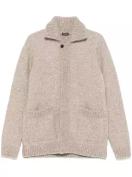 Вязаный жакет Zegna, нейтральный