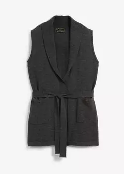 Вязаный жилет Bpc Selection, черный