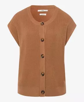 Вязаный жилет Brax Eve, песок