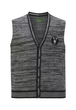 Вязаный жилет DUKE BOYLES Charles Colby, темно-серый