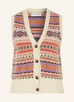 Вязаный жилет Erib, розовый