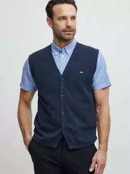 Вязаный жилет фкелия Fq1924, синий