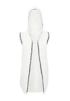 Вязаный жилет IZIA, белый