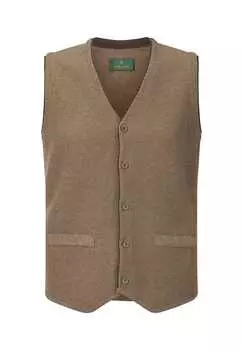 Вязаный жилет кеван Charles Colby, бежевый
