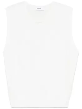 Вязаный жилет Lardini, белый