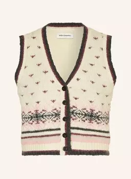 Вязаный жилет Lollys Laundry, бежевый